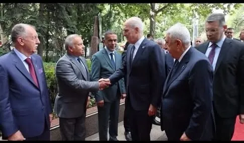 TESK GENEL MERKEZİMİZE TBMM BAŞKANI SAYIN NUMAN KURTULMUŞ' dan ZİYARET