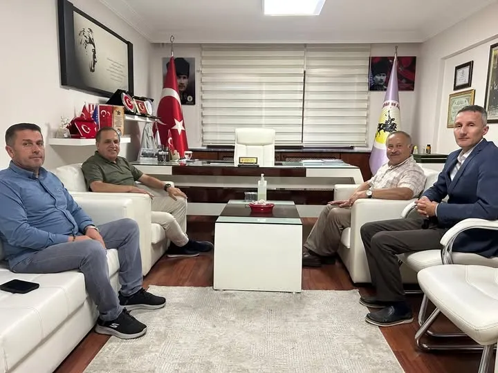 BOLU MİLLETVEKİLİMİZ TÜRKER ATEŞ’ den  TEBRİK ZİYARETİ;